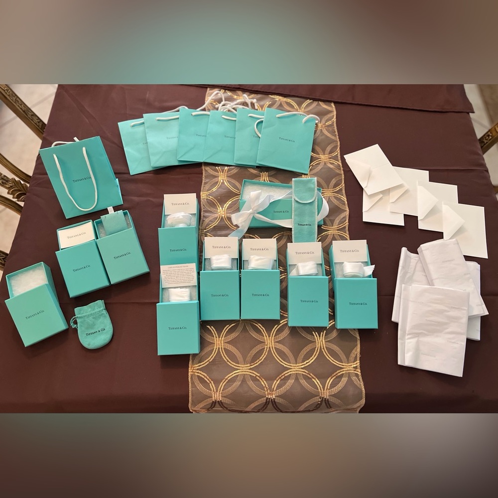 Tiffany & Co Box and Bag Bundle